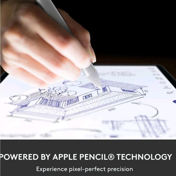 Logitech Crayon Digital Pencil For Apple IPad - Picture 2 of 11